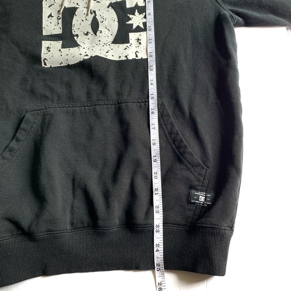 DC Shoes Black Pullover Hoodie Size Small - Picture 7 of 9